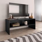 vidaXL Tv-meubel 100x40x40 cm bewerkt hout zwart, Maison & Meubles, Armoires | Mobilier de télévision, Verzenden