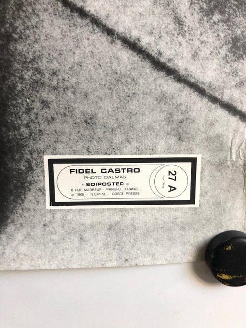 aucun - Fidel Castro - Affiche originale - 1968, Antiek en Kunst, Kunst | Tekeningen en Fotografie