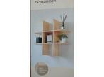 Veiling - Wandplank hout 55 x 20 cm – grenen, beige tinten, Huis en Inrichting, Woonaccessoires | Wandplanken en Boekenplanken
