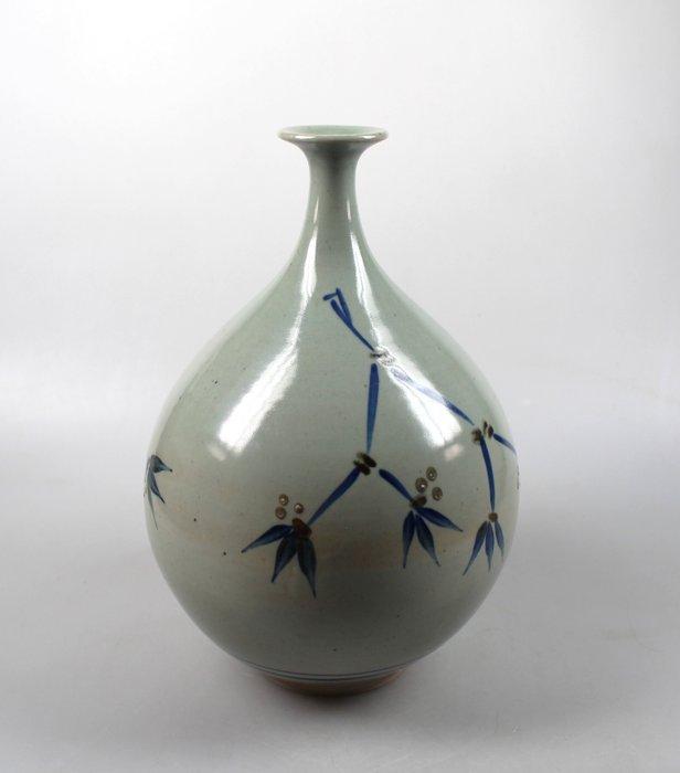 Hein Severijns (1936) - Vaas - Steengoed - 1981, Antiek en Kunst, Antiek | Glaswerk en Kristal