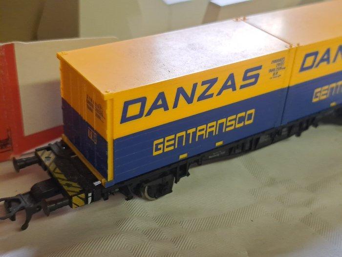 Fleischmann H0 - 5233 5235 5569 et citerne sncb antwerpen -, Hobby en Vrije tijd, Modeltreinen | H0