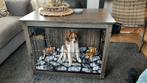 Vintage Houten Hondenbench Puppy Bench Premium Uniek Design, Animaux & Accessoires, Maisons pour chiens, Ophalen of Verzenden