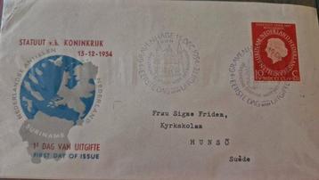 Nederland 1954 - Meer dan 290 First Day Cover vanaf 1954 beschikbaar voor biedingen