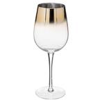 Set van 6 wijnglazen Gold Ella | Casa Di Elturo, Verzamelen, Glas en Drinkglazen, Nieuw, Verzenden