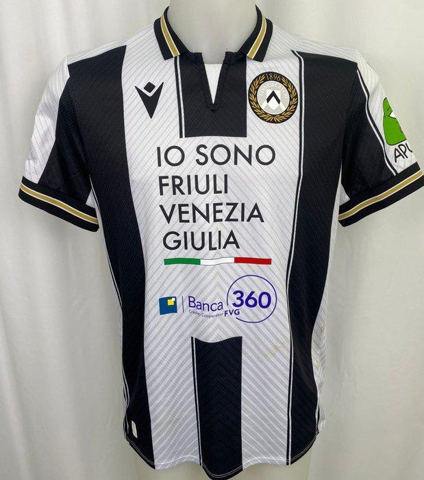 Udinese - Italiaanse voetbal competitie - Zarraga Match worn, Verzamelen, Overige Verzamelen