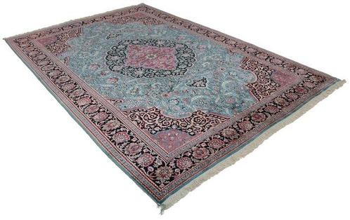 Originele Kasjmierzijde tapijt - Vloerkleed - 307 cm - 211, Huis en Inrichting, Stoffering | Tapijten en Vloerkleden