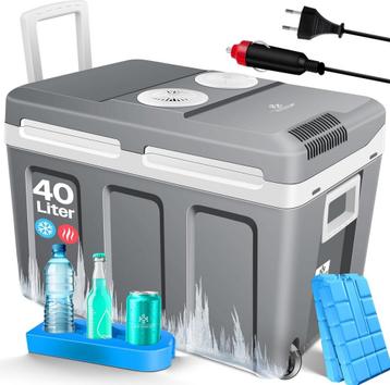 Eektrische koelbox - 40 liter - met wielen -12 volt en 230 beschikbaar voor biedingen
