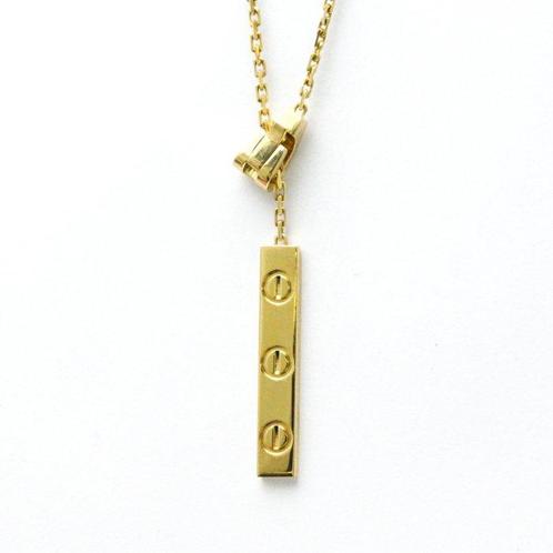 Cartier - Ketting met hanger - 18 karaat Geel goud, Handtassen en Accessoires, Antieke sieraden