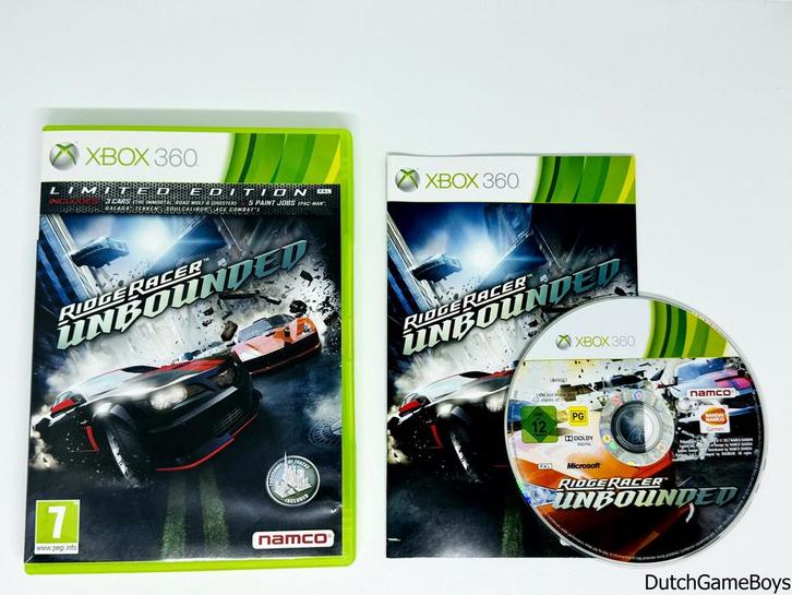 Xbox 360 - Ridge Racer - Unbounded - Limited Edition, Consoles de jeu & Jeux vidéo, Jeux | Xbox 360, Envoi