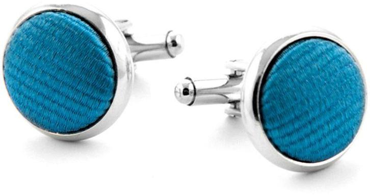 Zijde Manchetknoop Licht Kobalt F19 maat  Heren, Bijoux, Sacs & Beauté, Boutons de manchette, Envoi