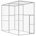 vidaXL Cage pour chat 3x1,5x2,5 m Acier galvanisé, Neuf, Verzenden