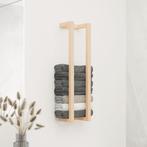vidaXL Handdoekenrek 23x18x90 cm massief grenenhout, Huis en Inrichting, Verzenden, Nieuw