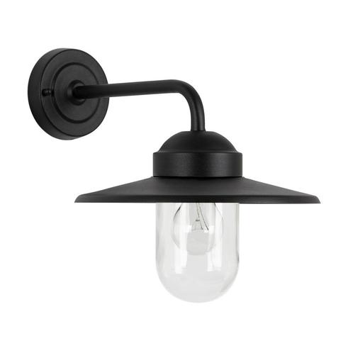 Stal- & Boerderijlampen Gusto Retro Stallamp Zwart, Tuin en Terras, Buitenverlichting, Verzenden
