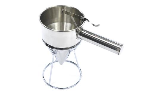 Beslagdispenser - 1,3 L - RVS - incl. Doseerknop, Zakelijke goederen, Horeca | Keukenapparatuur, Nieuw in verpakking, Fornuis, Frituur en Grillen