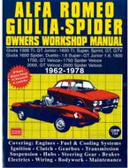 ALFA ROMEO GIULIA - SPIDER OWNERS WORKSHOP MANUAL 1962-1978, Boeken, Nieuw