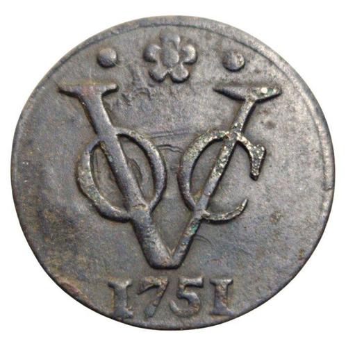Nederlands-Indië. Mixed lot of VOC Duit 1751-1791 Holland,, Postzegels en Munten, Munten | Nederland