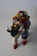 Figuur - COW PARADE - tropical cow - koe met mand met fruit, Antiek en Kunst