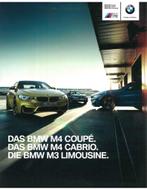 2015 BMW M3 | M4 BROCHURE DUITS, Boeken, Auto's | Folders en Tijdschriften, Nieuw