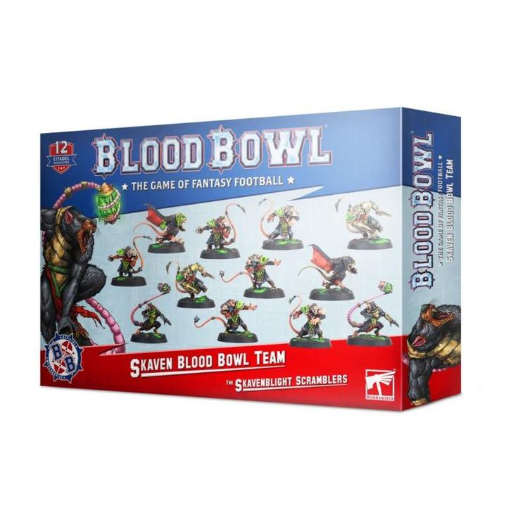 Warhammer Skaven Blood Bowl Team (Warhammer nieuw), Hobby & Loisirs créatifs, Wargaming, Enlèvement ou Envoi