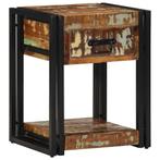 vidaXL Nachtkastje Multikleur 40 x 35 x 50 cm massief, Huis en Inrichting, Slaapkamer | Nachtkastjes, Verzenden, Nieuw