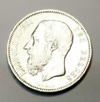 Belgique. Léopold II. 5 Francs 1875 (Sans Prix de Réserve), Postzegels en Munten