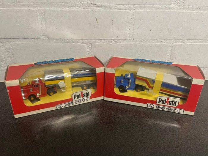 Polistil - Slotcar NO RESERVE - Camion / Truck Slot Car -, Hobby & Loisirs créatifs, Voitures miniatures | 1:5 à 1:12