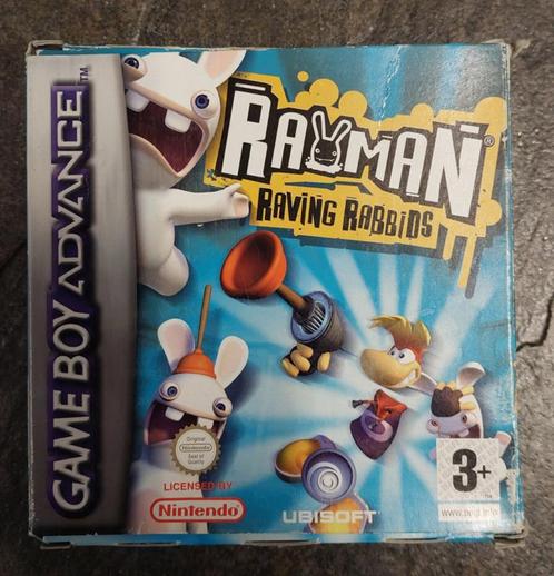 Rayman Raving Rabbids (Gameboy Advance tweedehands game), Games en Spelcomputers, Games | Nintendo Game Boy, Ophalen of Verzenden