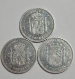 Spanje. Gobierno Provisional-Alfonso XII. 5 Pesetas