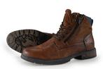Mustang Veterboots in maat 42 Cognac | 5% korting, Kleding | Heren, Schoenen, Overige kleuren, Verzenden, Boots, Mustang