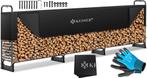 KESSER® Houtopslag voor Buiten - Metaal Houtrek 200kg Haardh, Huis en Inrichting, Verzenden, Nieuw