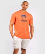 Venum Classic T-shirt Katoen Oranje Marineblauw, Vêtements | Hommes, Vechtsport, Verzenden