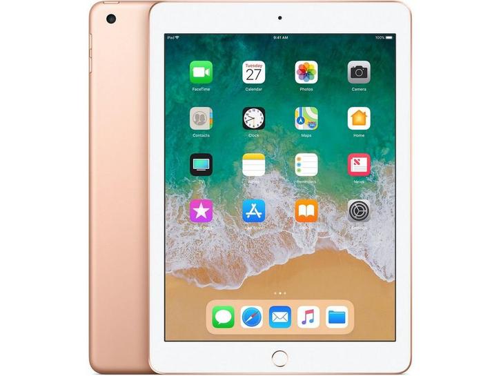 Apple iPad (2018) - 9.7 inch - WiFi - 32GB - Goud, Computers en Software, Apple iPads, Zo goed als nieuw, Verzenden