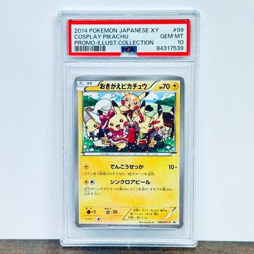 Pokémon Graded card - Cosplay Pikachu - Promo 099/XY-P -, Hobby en Vrije tijd, Verzamelkaartspellen | Pokémon