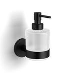 SHOWMODEL! Royal plaza Salix zeepdispenser mat zwartMODEL, Huis en Inrichting, Badkamer | Badtextiel en Accessoires, Verzenden