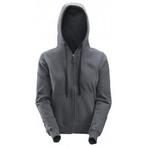 Snickers 2806 dames zip hoodie - 5800 - steel grey - base -