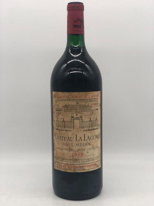 1 x 1,5ltr Chateau La Lagune Haut-Medoc 1989 (Magnum) (rood), Verzamelen, Wijnen, Frankrijk, Rode wijn, Nieuw, Ophalen of Verzenden