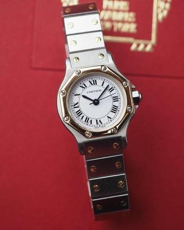 Cartier - Santos Octagon - Femme - 1990-1999