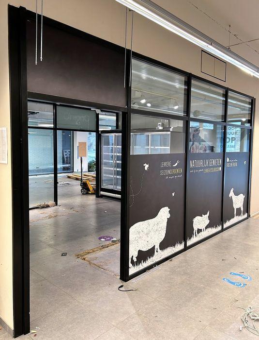 Aluminium kozijn voor inloop koelcel, koelkamer, uitbouw, Elektronische apparatuur, Koelkasten en IJskasten