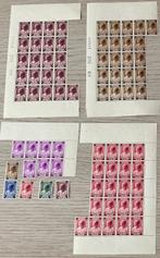 België 1937 - België 1937 – Koning Leopold III, groot lot,, Postzegels en Munten, Gestempeld