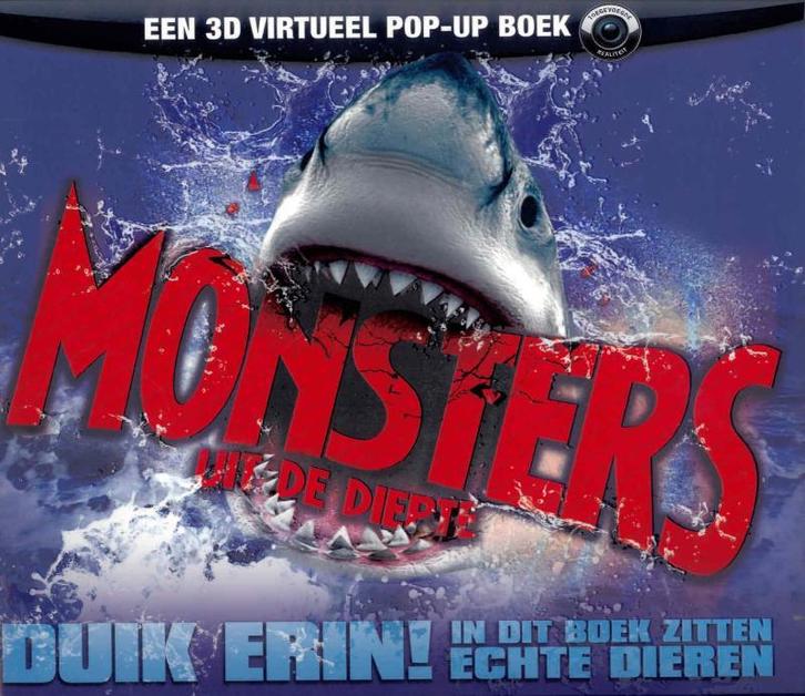 Monsters uit de diepte 9789054617822 Nicola Davies, Livres, Dictionnaires, Envoi
