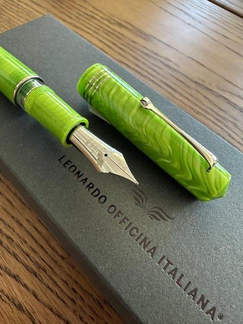 Leonardo Officina Italiana - MZG2.0 DRAGON Skin - Juma green, Verzamelen, Pennenverzamelingen