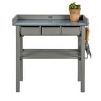 NIEUW - Werktafel met lades - oppottafel (grijs), Tuin en Terras, Verzenden, Nieuw
