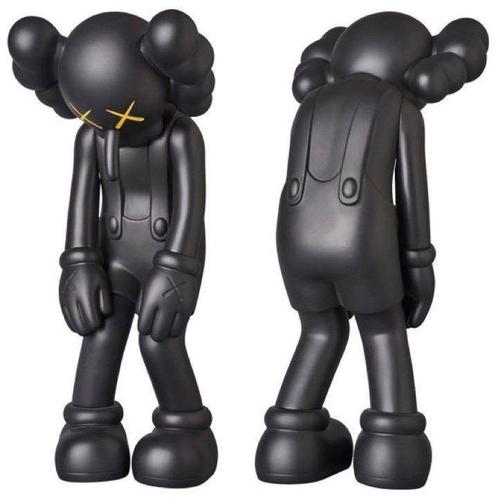 Kaws (1974) - Kaws Small Lie Black 2017, Antiquités & Art, Art | Peinture | Moderne