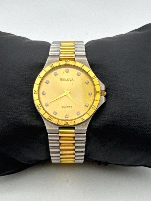 Bulova - quartz - Zonder Minimumprijs - Heren - 1980-1989, Bijoux, Sacs & Beauté, Montres | Hommes