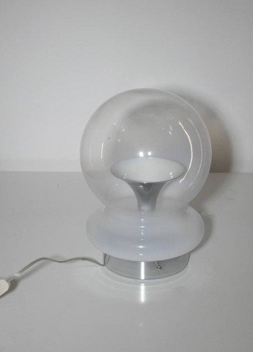 Tafellamp - Glas, Metaal, Antiek en Kunst, Curiosa en Brocante