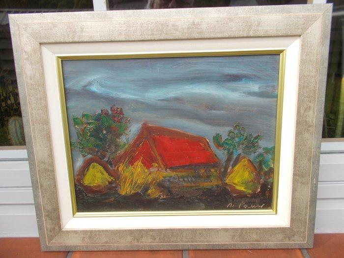 Gaby De Pauw (1924-2000) - Vlaams landschap, Antiek en Kunst, Kunst | Schilderijen | Klassiek