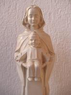 Beeld, Art Deco Maria met kind - 39 cm - Gips - 1930