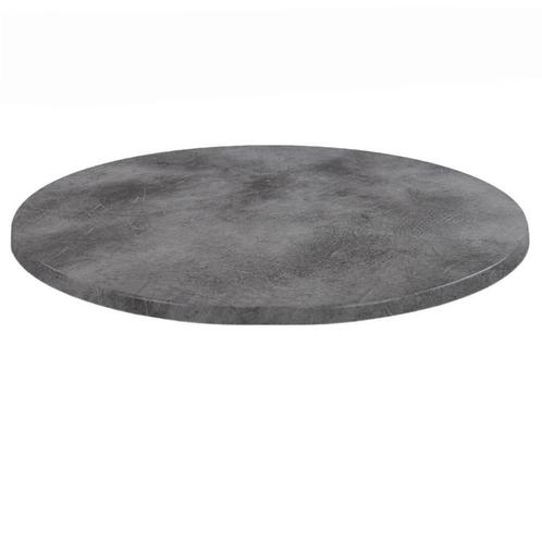 Tafelblad | BETON | Grijs | In-/Outdoor | Ø700x30(h)mm, Zakelijke goederen, Horeca | Keukenapparatuur, Nieuw in verpakking, Verzenden