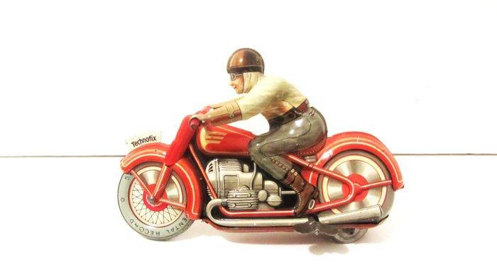 Technofix - G.E.258 Klokwerk Motorfiets & Rijders, uit de, Antiek en Kunst, Antiek | Speelgoed