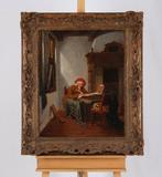 Abraham van Strij (1753-1826) - Interior with Man at Desk